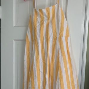 NWT gap lines long summer dress